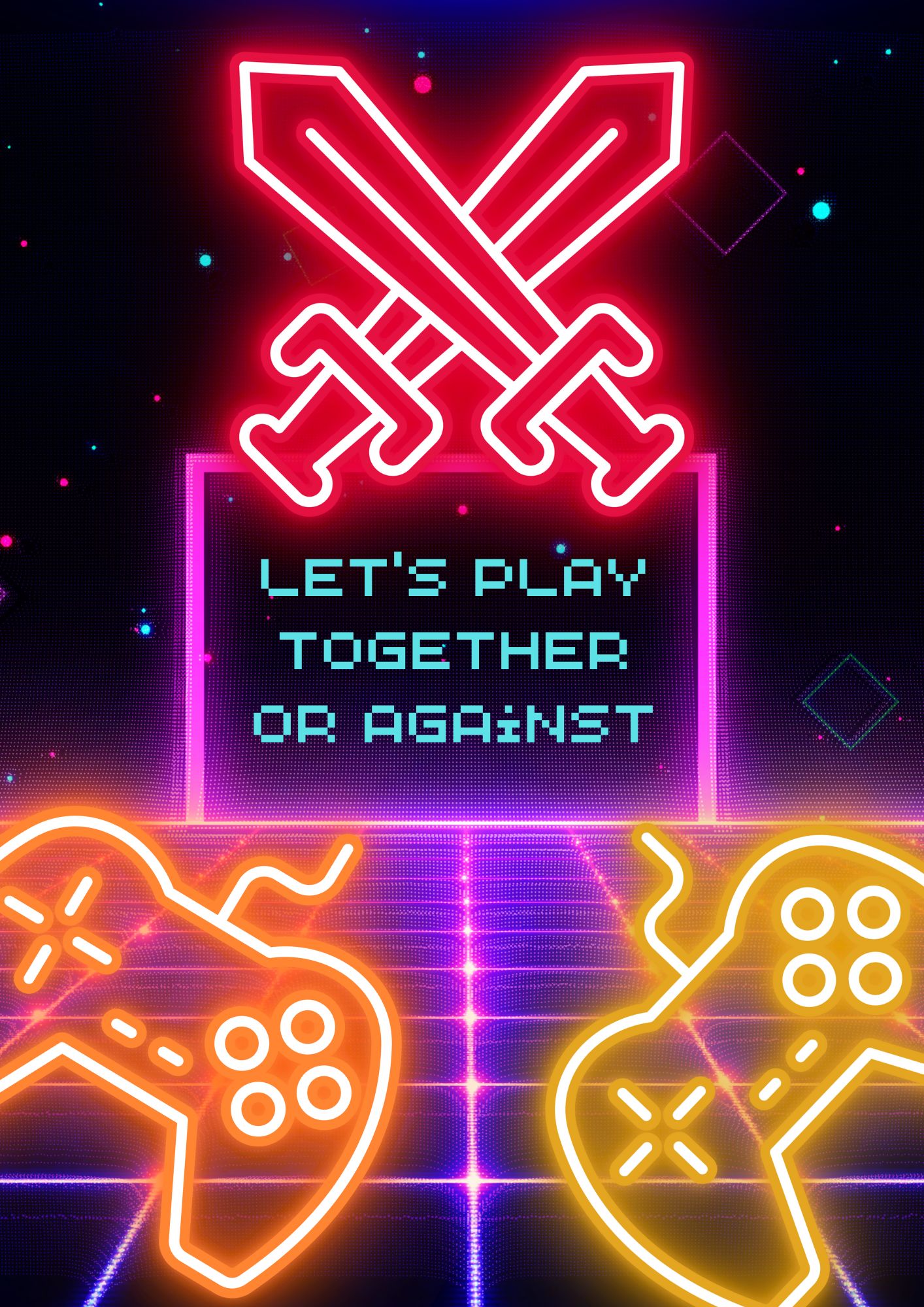 Lets play Together or Against? 
